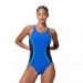  Speedo Women's Solid Splice Medalist Swimsuit ���� 