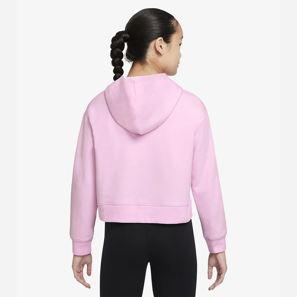 Jordan Girl's Sportswear Essentials Boxy Pullover Hoodie Ροζ 45A858A9Y