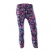  Under Armour Girl's Heatgear Armour Printed Ankle Crop Tight  -  