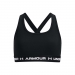  Under Armour Girl's Crossback Mid Solid Bra  