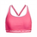  Under Armour Girl's Crossback Mid Solid Bra  