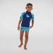  Speedo Infant Shortsleeve Printed UV Protection Rash Top Set  