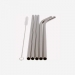  Healthy Human 5 Piece Stainless Steel Straw Set  