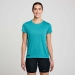  Saucony Women's Stopwatch Short Sleeve T-Shirt  