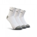  GSA Men's Aero 500 Stadion 3 Pair Organic Cotton Quarter Socks  