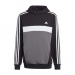  adidas Performance Junior 3Stripes Tiberio Fleece Hoodie  -  