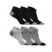  GSA Unisex Supercotton Basic 6 Pair No Show Socks  -  -  