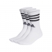  adidas Sportswear Adult 3Stripes Sportswear Cushioned Crew 3 Pair Socks  