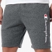  Champion Men's Comfort Fit Leg Script Logo Terry Shorts   