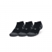  Under Armour Unisex Performance Cotton 3 Pack No Show Socks  