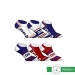  GSA Kids Ultralight Low Cut Organic Plus 6 Pack Socks  