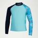  Speedo Boy's Printed Long Sleeve Rash UV Protection Top  