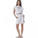  Body Action Women's High-Waisted Loose-Fit Shorts  