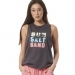  Body Action Women's Enjyme Wash Oversized Tank  