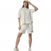  Body Action Women's Tech Fleece Lifestyle Shorts  