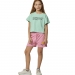  Body Action Girl's French Terry Shorts  