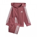  adidas Sportswear Unisex Infant's 3Stripes Shiny Track Set  