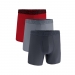  Under Armour Men's Performance Tech Mesh 6inch 3 Pack Boxer Underwear  -  
