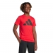  adidas Sportswear Boy's Big Logo 160 Tee  