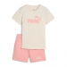  Puma Kids Essentials 1 Color No1 Logo Tee and Shorts Set  