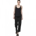  Body Action Women's Natural Dye Slub Beach Crop Pants  