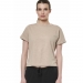  Body Action Women's Slub Textured T-Shirt  
