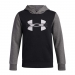  Under Armour Boy's Rival Fleece Colorblock Graphic Hoodie  -  