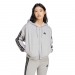  adidas Sportswear Women's 3Stripes French Terry Full-Zip Hoodie  