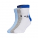  adidas Performance Kids Linear 5 Pair Ankle Socks   