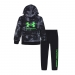  Under Armour Boy's Rival Allover Print Hoodie Set  -  