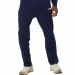  Body Action Men's Fleece Opem Legs Sweatpant   