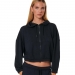  Body Action Women's Modal Crop Jacket  