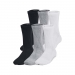 Under Armour Youth Performance Tech 6 Pack Crew Socks ����� - ����� - ���� 