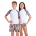  Arena Unisex Kids Shortsleeve UV Protection Rash Swim Vest ����� 