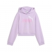  Puma Girl's Essentials 2 Color No1 Logo Short Length Fleece Hoodie ��� 