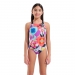  Arena Girl's Roses V Back One Piece Swimsuit ��������� 